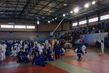 Éxito del V Festival de Judokitas en Telde (Foto TA)