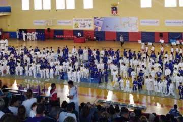 Éxito del V Festival de Judokitas en Telde (Foto TA)