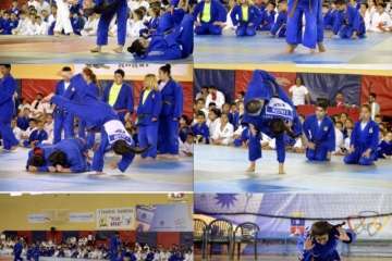 Éxito del V Festival de Judokitas en Telde (Foto TA)