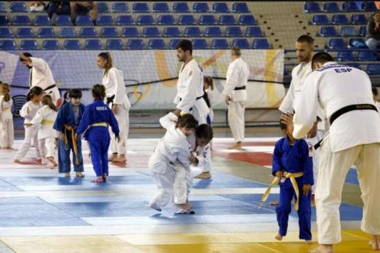 Éxito del V Festival de Judokitas en Telde (Foto TA)