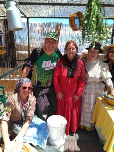 Laforet, con la camiseta de la carrera teldense, el Rincón de Tenteniguada (Foto TA)