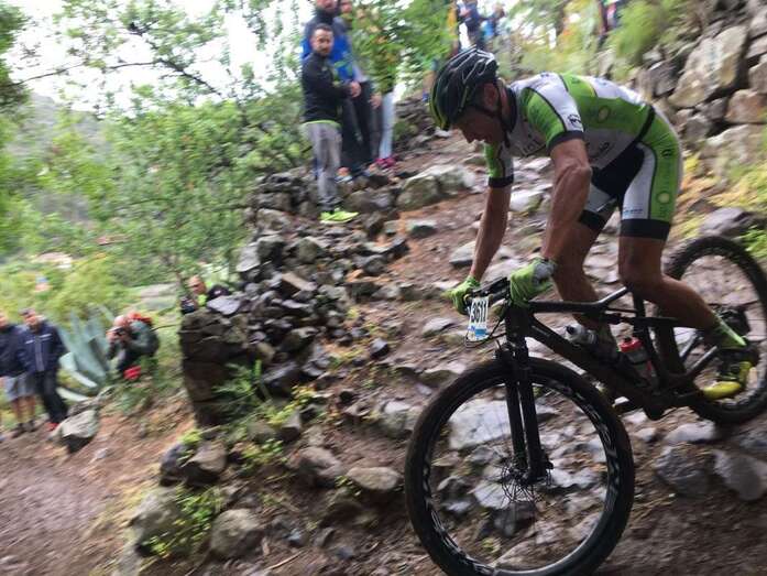 Alejandro Rodríguez, en carrera (Foto TA)