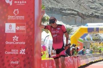 El atleta teldense Jonay Garcia, en buena forma (Foto TA)