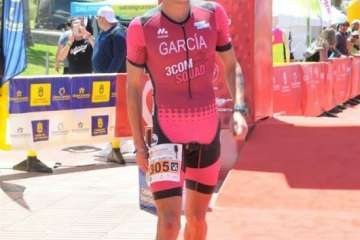 El atleta teldense Jonay Garcia, en buena forma (Foto TA)