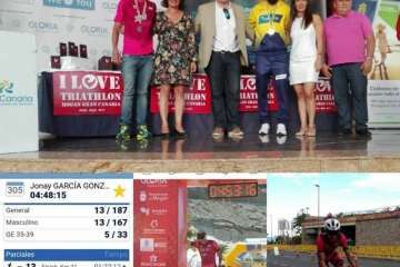 El atleta teldense Jonay Garcia, en buena forma (Foto TA)