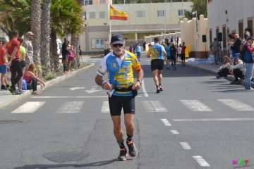 Francisco Cabrera gana la VII Vuelta Atlética MACAM 2018 (Foto Vero Navarro)
