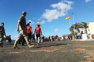 Francisco Cabrera gana la VII Vuelta Atlética MACAM 2018 (Foto Vero Navarro)