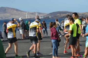 Francisco Cabrera gana la VII Vuelta Atlética MACAM 2018 (Foto Vero Navarro)