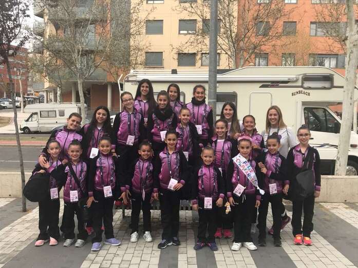 Gimnastas del club teldense Attenya (Foto TA)