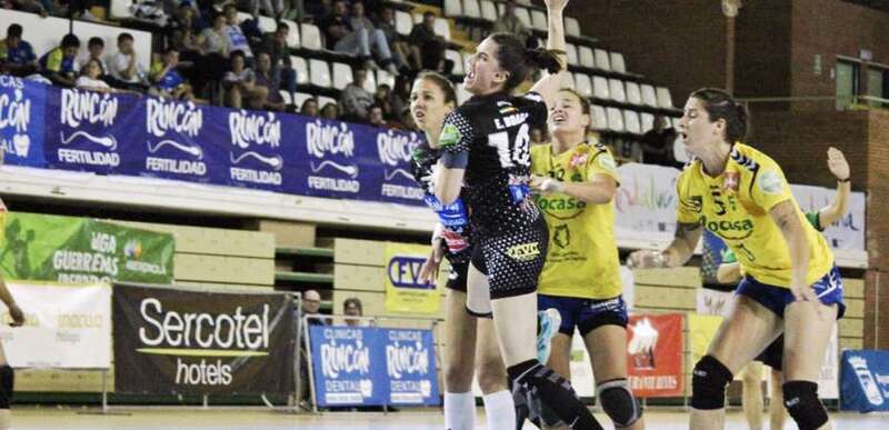 Imagen del partido de este miércoles en Málaga (Foto elrematemalaga.com)