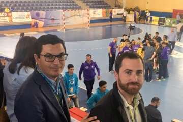  Rocasa y Perla Lublin empatan en Telde (22-22) y el ganador de la Challenge Cup se decidirá en Polonia (Foto TA)