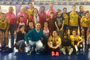  Rocasa y Perla Lublin empatan en Telde (22-22) y el ganador de la Challenge Cup se decidirá en Polonia (Foto TA)