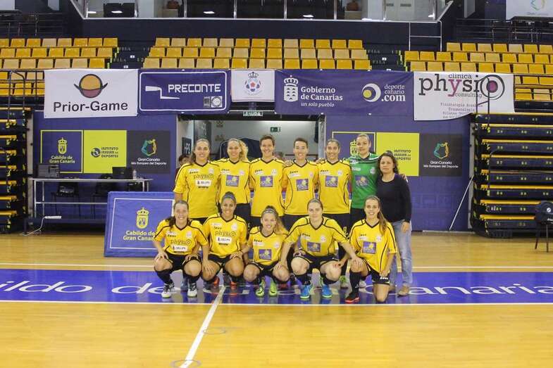 Formación del Preconte Telde en el partido disputado este sábado (Foto TA)