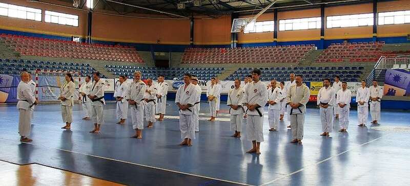 Este 1Âº Taikai de Shorinji Kempo Ciudad de Telde tuvo por escenario el pabellón Rita Hernández, en El Hornillo (Foto TA)