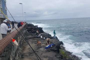  Las Salinas de La Garita, escenario de un concurso de pesca (Foto TA)