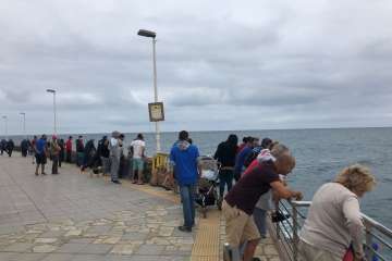  Las Salinas de La Garita, escenario de un concurso de pesca (Foto TA)