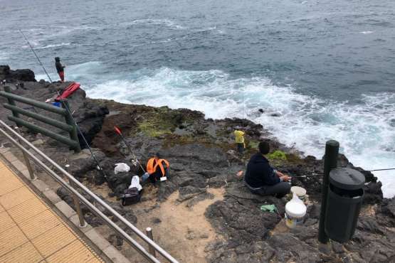  Las Salinas de La Garita, escenario de un concurso de pesca (Foto TA)