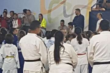 XII Festival de Judo Infantil en Telde (Foto TA)