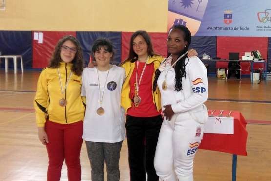 El Ceiscan Telde domina el Campeonato de Canarias Sénior (Foto TA)