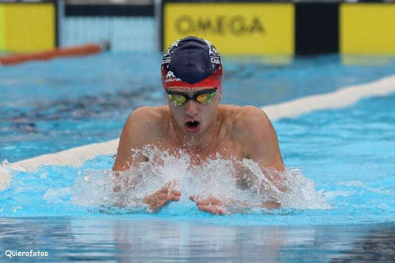 Cristo Cárdenes, nadador del Faynagua (Foto TA)