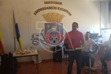 Gijón se lleva el triangular de taxistas en Telde (Foto TA)