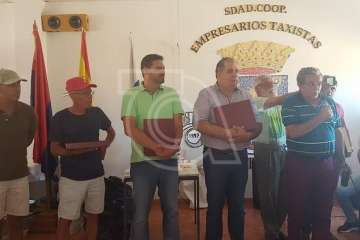 Gijón se lleva el triangular de taxistas en Telde (Foto TA)