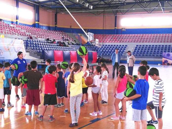 Imagen de archivo de un campus de verano en Telde (Foto TA).