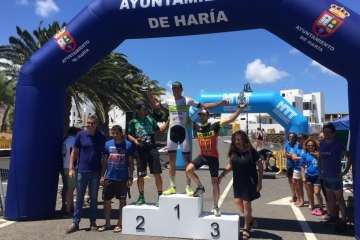  El equipo BP La Garita se trae cuatro podios de Lanzarote (Foto TA)