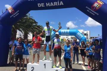  El equipo BP La Garita se trae cuatro podios de Lanzarote (Foto TA)