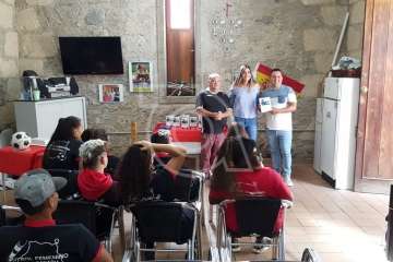 Acto de clausura de la temporada del equipo femenino del CD Vallinamar-Telde (Foto TA)