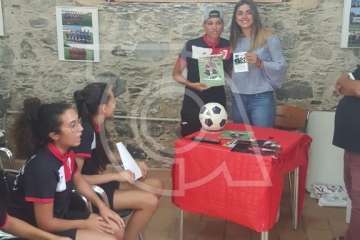 Acto de clausura de la temporada del equipo femenino del CD Vallinamar-Telde (Foto TA)