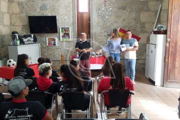 Acto de clausura de la temporada del equipo femenino del CD Vallinamar-Telde (Foto TA)