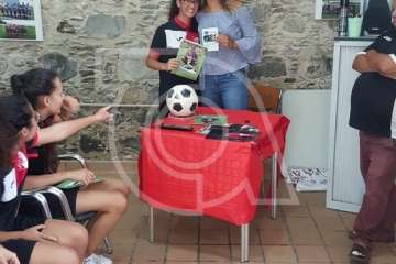 Acto de clausura de la temporada del equipo femenino del CD Vallinamar-Telde (Foto TA)