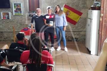 Acto de clausura de la temporada del equipo femenino del CD Vallinamar-Telde (Foto TA)
