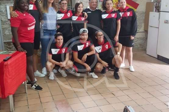 Acto de clausura de la temporada del equipo femenino del CD Vallinamar-Telde (Foto TA)
