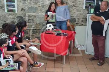 Acto de clausura de la temporada del equipo femenino del CD Vallinamar-Telde (Foto TA)