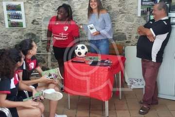 Acto de clausura de la temporada del equipo femenino del CD Vallinamar-Telde (Foto TA)