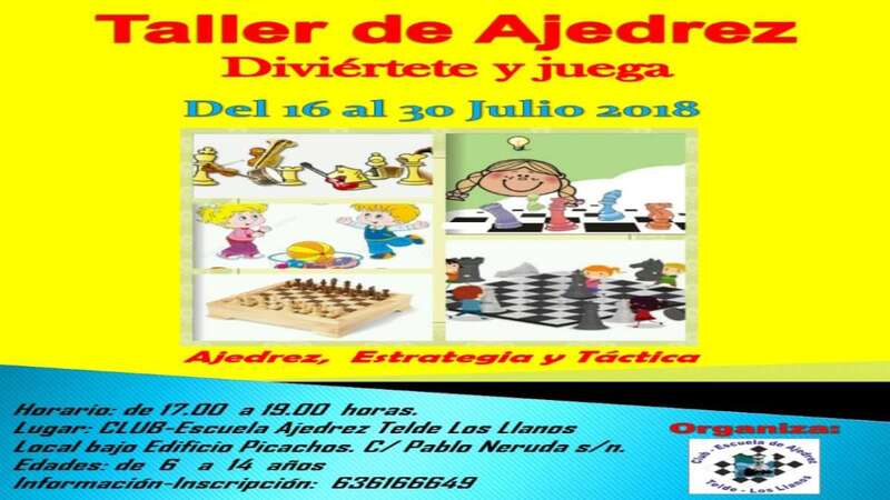 Cartel de la actividad (Foto TA)