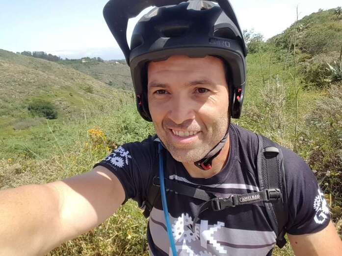 Javier Peña, campeón de España de E-Bike (Foto TA)