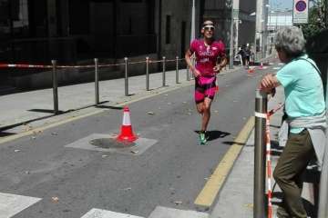 El teldense Jonay García brilla en el Campeonato de España de Triatlón de Larga Distancia (Foto TA)