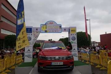 Jesús Tacoronte y Mariola Sáez se coronan en el XVI Rallye de Tierrra de Gran Canaria (Foto TA)