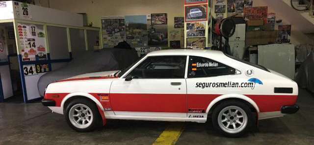 El Toyota Trueno 1.6 que Eduardo Melián pilotará este sábado (Foto TA)