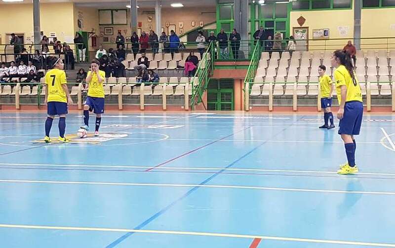 Jugadoras del equipo grancanario en el encuentro de este sábado (Foto TA)