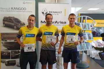 El teldense Saúl Castro gana con autoridad la XXX Carrera Popular Paco Artiles (Foto Francisco Javier Santana y TA)