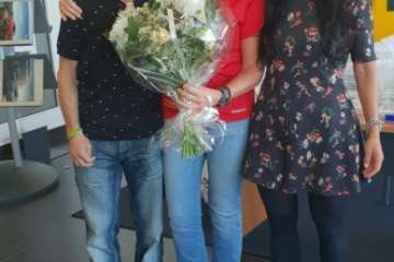 El teldense Saúl Castro gana con autoridad la XXX Carrera Popular Paco Artiles (Foto Francisco Javier Santana y TA)