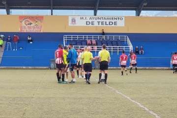 El Unión Marina vence 1-2 al San Gregorio en el derbi teldense de Regional Preferente Las Palmas (Foto TA)