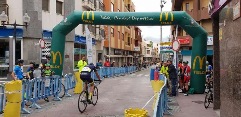 Circuito urbano de la prueba ciclista de este domingo en Telde (Foto TA)