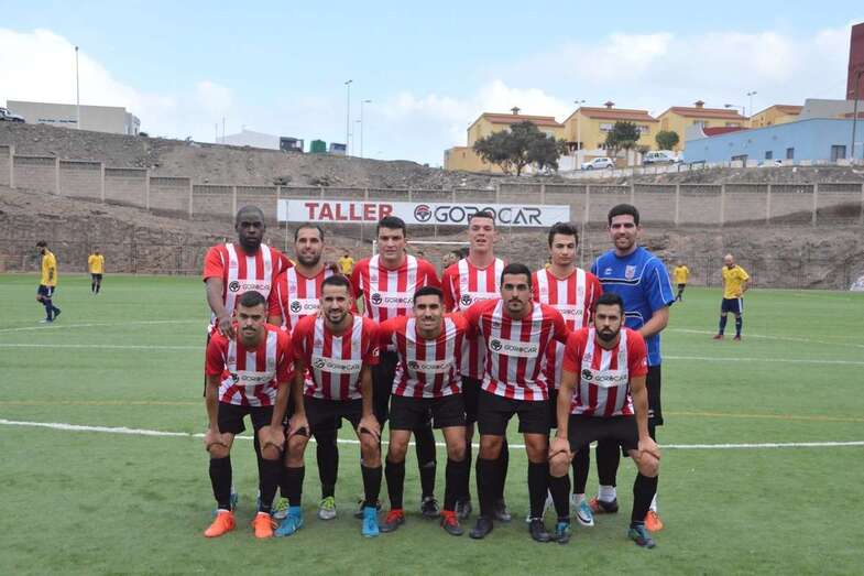 Formación del Unión Marina en esta temporada (Foto Unión Marina)