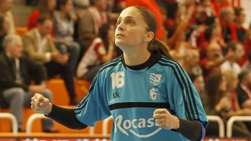 Silvia Navarro, guardameta del Rocasa Gran Canaria y capitana de la selección española (Foto TA)