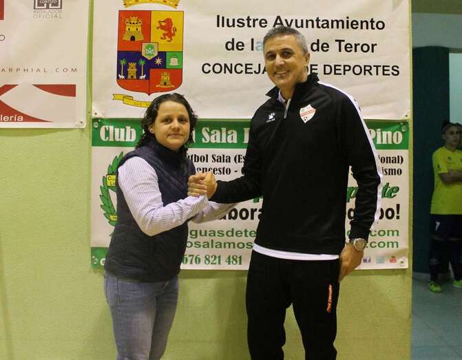 Cristina Gimeno, entrenadora del Preconte Telde (Foto TA)